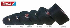 tesa Gewebeband Isolierband PET-Vlies 51608 Kabelbäume Kabel Baumwolle Klebeband