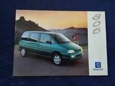 Peugeot 806 SR ST SV Pullman Prospekt 7.1994