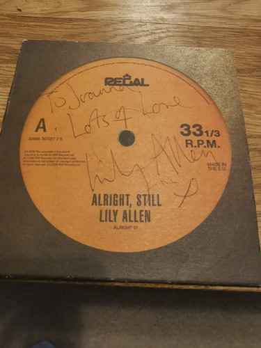 Hand signed original regal - signed,
