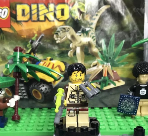Lego dino hunters mini figur - mini,