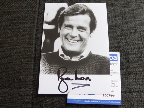 James bond roger - roger, signed