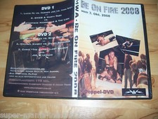 Wrestling DVD MWA Be on Fire 2008 deutsch WWF PWG WWE wXw TNA GWF WCW ECW DWA