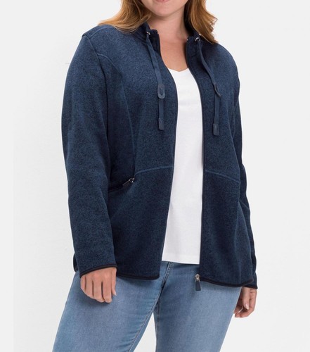 Sheego damen fleecejacke - sheego,