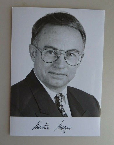 Autogramm martin mayer csu - martin,