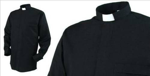 Herren langarm klerus - langarm,