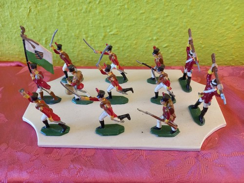 Zinnfiguren gruppe - 12,
