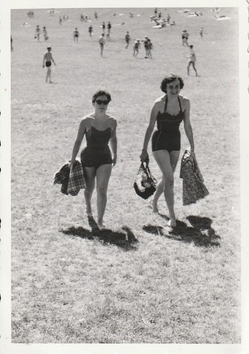 Vintage foto hübsche frauen - vintage,