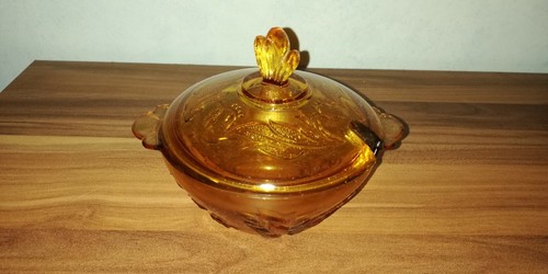 Glasschale alte zuckerschale - glasschale, "alte