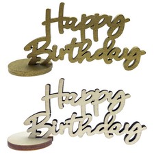 Schriftzug Happy Birthday aus