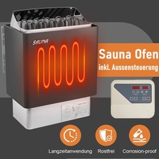 9kW Saunaofen Saunaheizung Saunen Saunaheizgerät Sauna Ofen mit Aussensteuerung