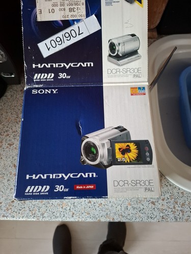 Sony handycam dcr sr30e hdd - sony,