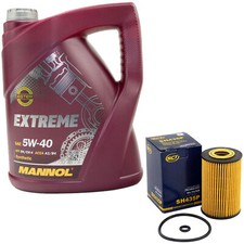 Motoröl Set 5W-40 5 Liter +