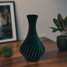 Leichte Spiralvase Blumenvase