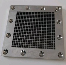 Treif CASEUS Gatterpaltte VA  10 mm Dick  4x4 mm