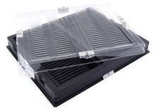 ESD RAM Tray Container 50x DIMM Memory DDR DDR2 DDR3 DDR4 Antistatik Stapel Box