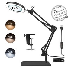 Lupe mit Licht und Ständer