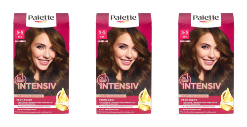 Palette intensiv creme - 3x,