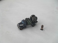 Spur Z 1:220 Modelleisenbahn Opel Blitz Transporter Metalltransport - handbemalt