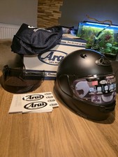 Arai Quantic Frost Motorradhelm Schwarz Matt Gr. XS