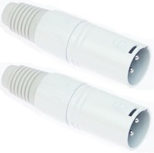 2 x 3-pol XLR Kabel Stecker