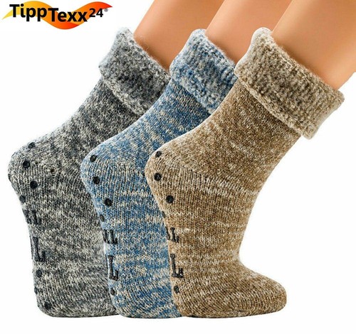 Paar thermo abs wollsocken - 2,