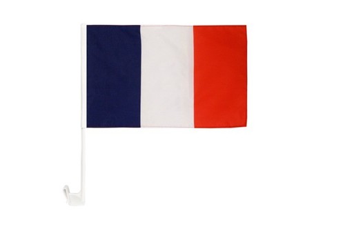 Frankreich autofahne - frankreich,