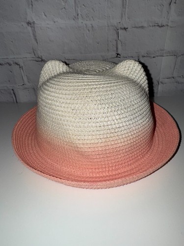 Strohhut mit ohren - ohren, ombre