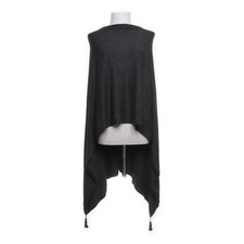 Bonita, Poncho, Größe: ONE SIZE, Grau, Polyamid/Viskose, Einfarbig #Sff