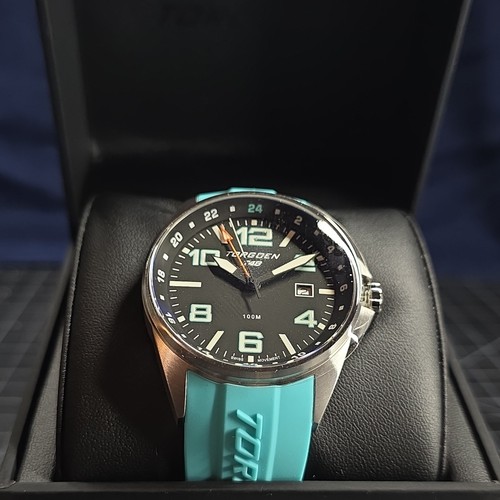 Torgoen t48 men black - torgoen, dial