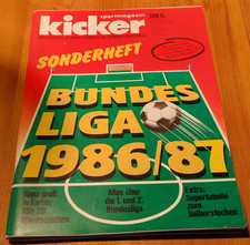 Kicker Sonderheft Bundesliga 1986/1987 / Komplett