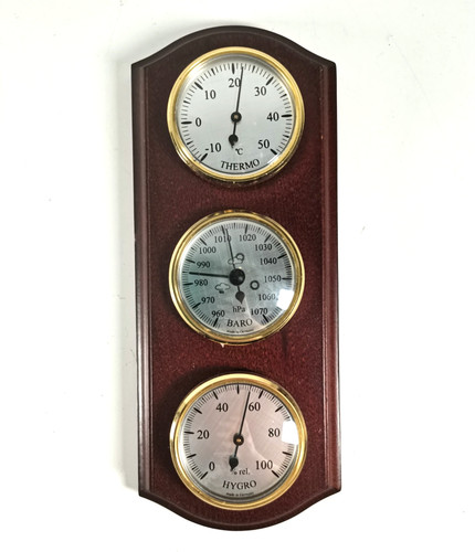 Vintage analoge wetterstation - vintage,