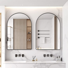 Spiegel Halbrund Groß