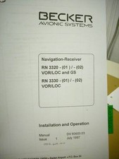 Becker Flugfunkwerk RN 3320 &