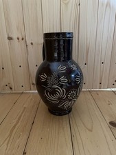 Vintage großer Ton Krug 30cm 