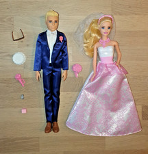 Mattel Barbie Braut und Bräutigam Ken GTF36 + CFF37 Hochzeit Wedding