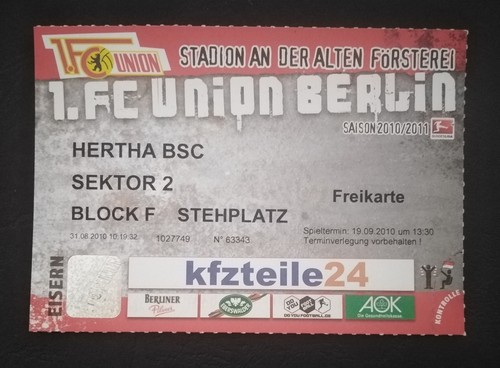Ticket bundesliga 2010 11 - 2., 2010/11