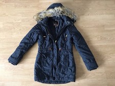 Cars Winter Mantel Parka Gr.16/ca.164 170-Jacke mit Kapuze in Dunkelblau