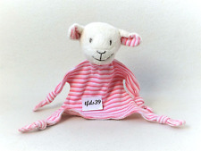 Topomini Schaf Lamm rosa weiß Topolino Ernstings Kuscheltuch Schmusetuch (T203)