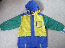 NEU tolle MATCH by SANETTA Regenjacke Jacke Anorak Kran Baumeister 128 Kinder