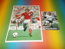 Walter Schachner  Österreich signiert signed Autogramm auf 20x28 Foto + AK