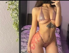 Bikini Glitzer Rosa S IT 40 EU