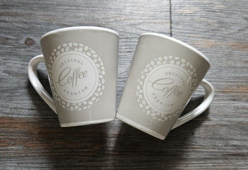 Kaffetassen paar 450 ml - paar,