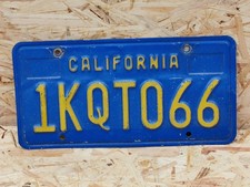 NUMMERNSCHILD USA CALIFORNIA