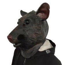 Ninja Schildkröten Tier Latex Film Kostüm Party Masken Ratte Maske Held Splitter