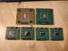 6x AMD CPUs: AMD Turion 64 X2