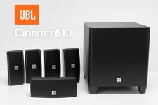 JBL CINEMA 610 5.1 Heimkino Surroundsound Lautsprecher system Aktiv Subwoofer 