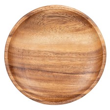 Holzteller Akazie rund Holz