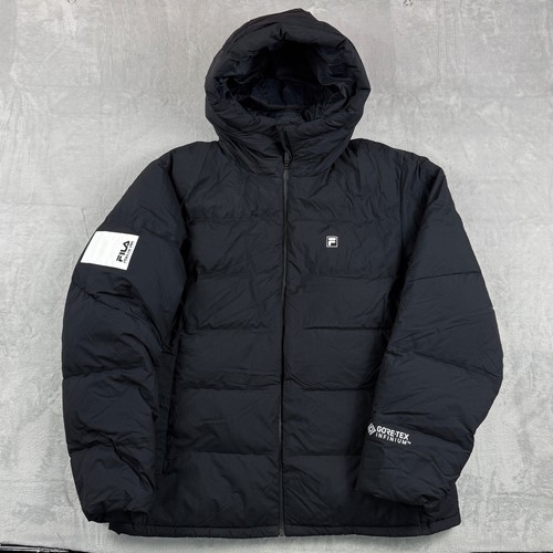 Fila black down - black, puffer