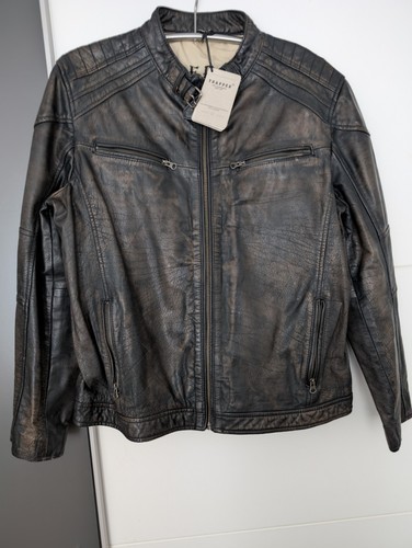 Herren lederjacke trapper 4xl - trapper,