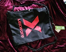 nagelneuer Zugbeutel mit Werbung: Lexware